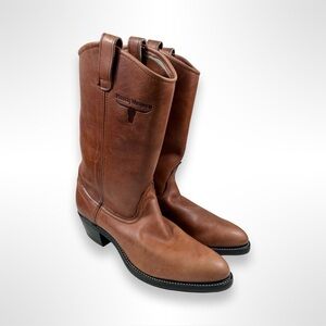 MASON WESTERN SHOES vintage 70s cowboy campus boots